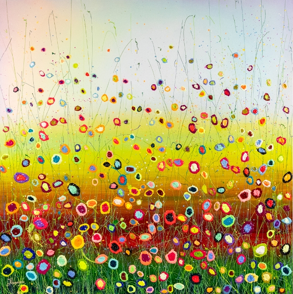 MURAVYEVA Yulia - Autumn flower sunset